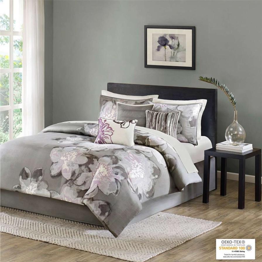 Bedding * | Madison Park Serena 7 Piece Comforter Set