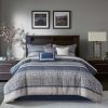 Bedding * | Madison Park Rhapsody 7 Piece Jacquard Comforter Set