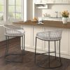 Dining Chairs * | Madison Park Hermosa Woven Counter Stool 25 Natural