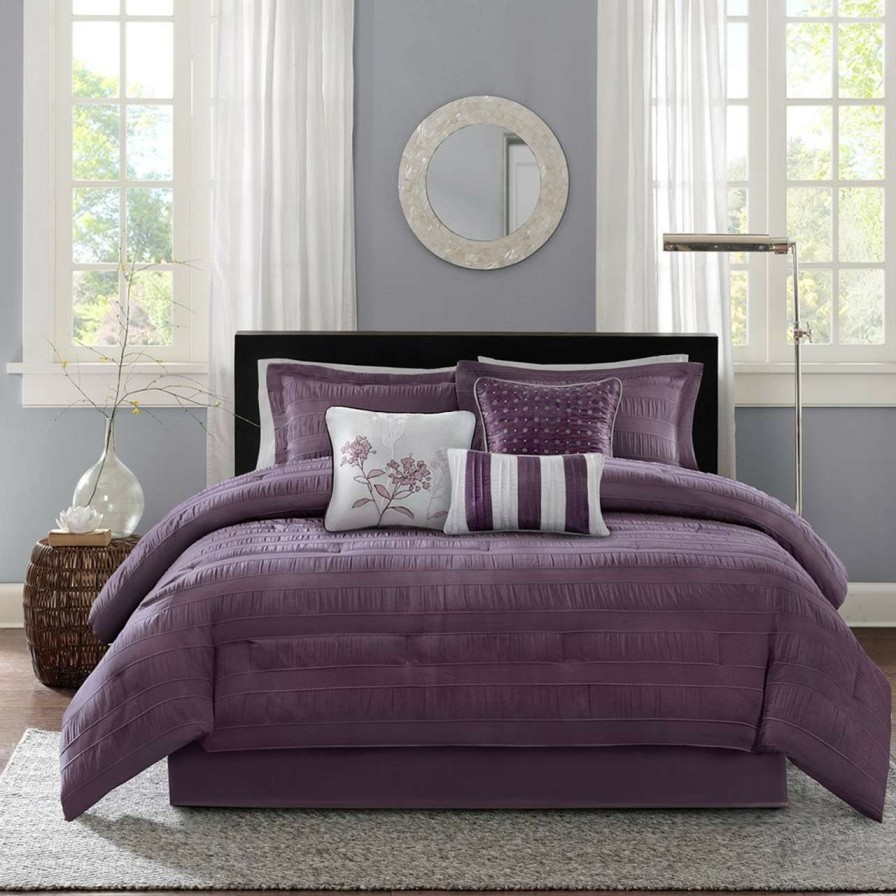 Bedding * | Madison Park Hampton 7 Piece Comforter Set