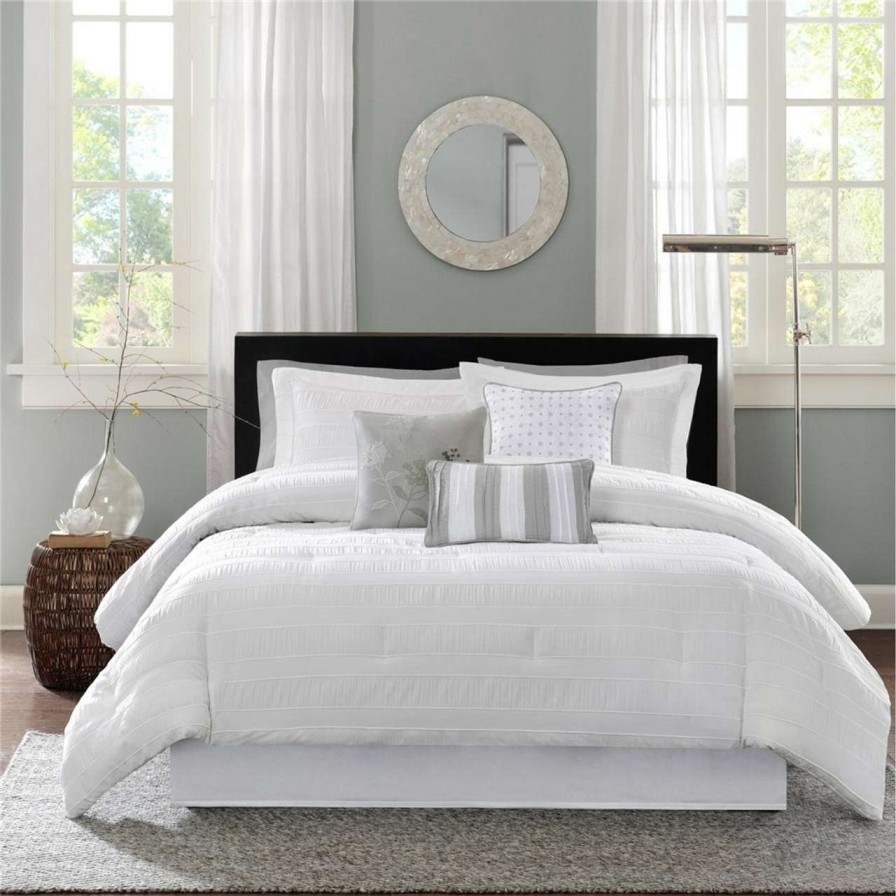 Bedding * | Madison Park Hampton 7 Piece Comforter Set