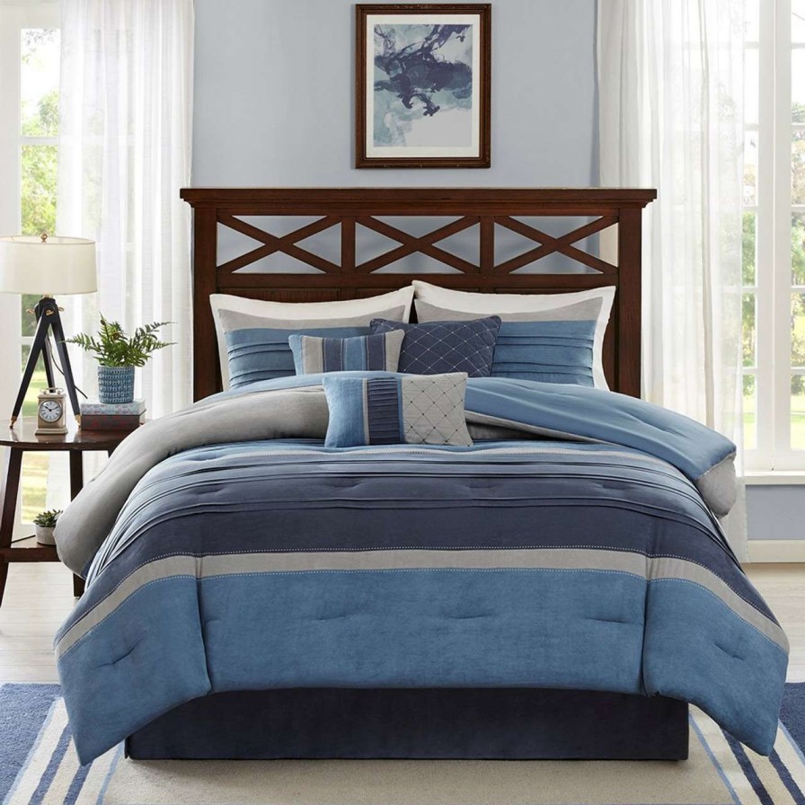 Bedding * | Madison Park Collins 7 Piece Comforter Set