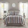 Bedding * | Madison Park Zuri Faux Fur Comforter Set