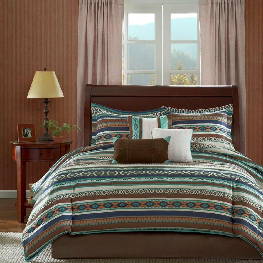 Bedding * | Madison Park Malone 7 Piece Comforter Set