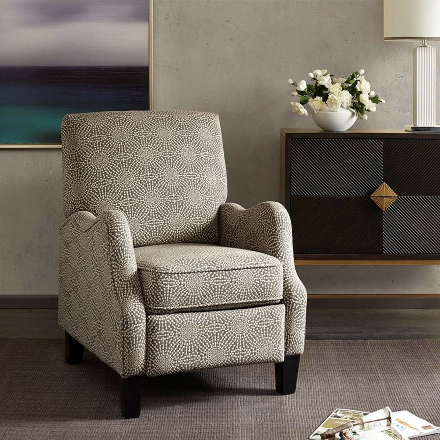 Chairs * | Madison Park Hoffman Push Back Recliner