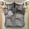 Bedding * | Madison Park Cassian 7 Piece Jacquard Comforter Set