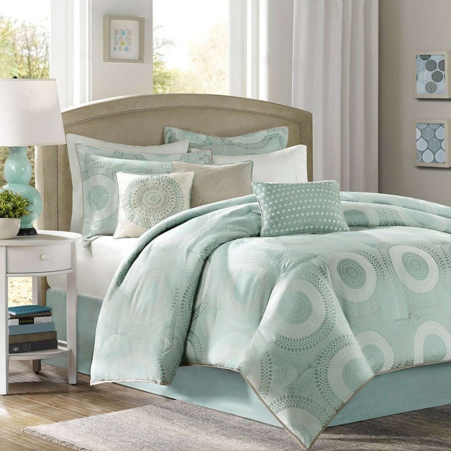 Bedding * | Madison Park Baxter 7 Piece Comforter Set