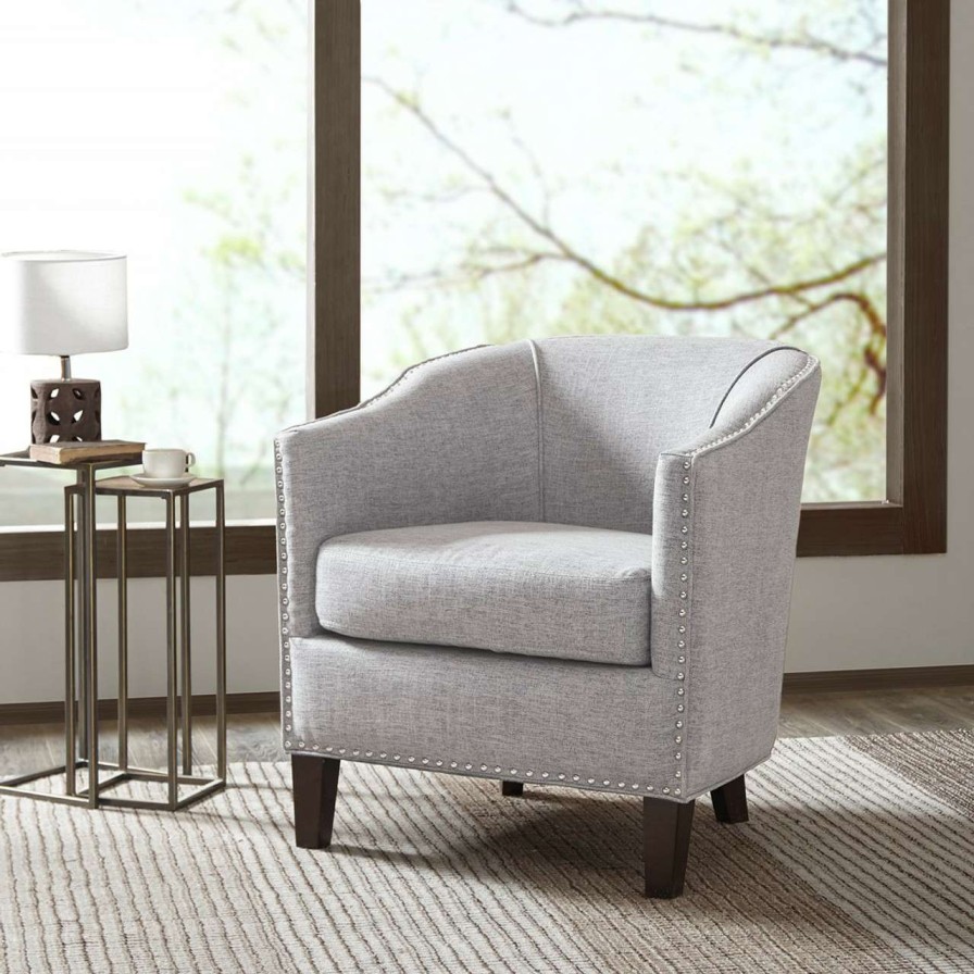 Chairs * | Madison Park Fremont Barrel Arm Chair