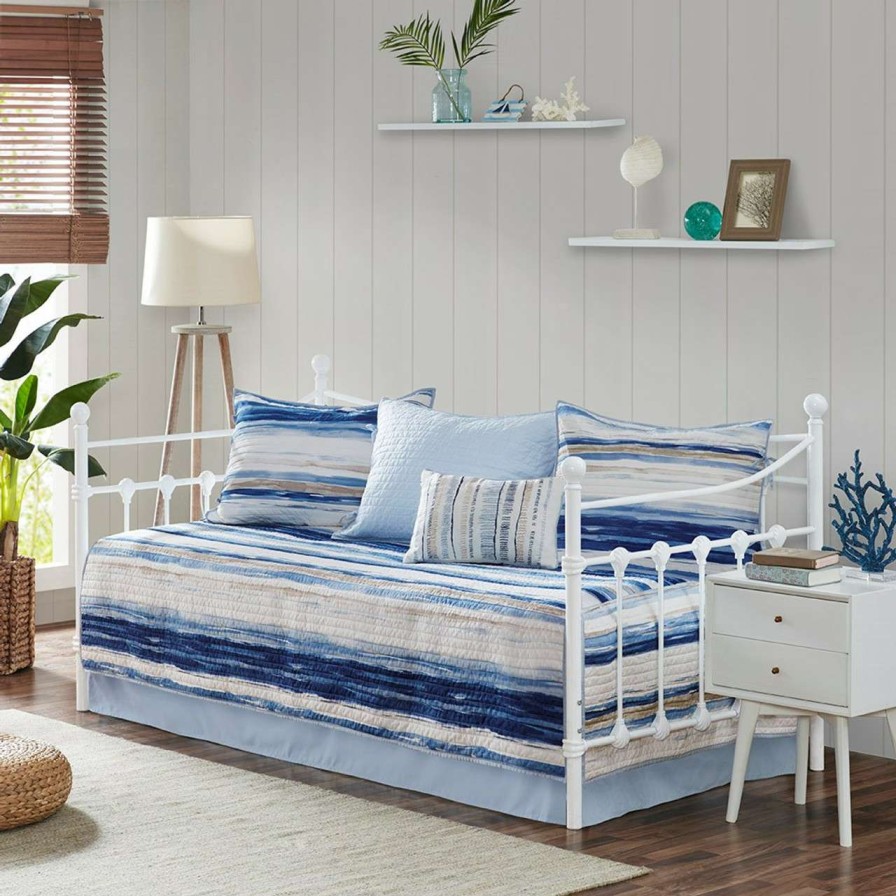 Bedding * | Madison Park Marina 6 Piece Reversible Daybed Cover Set