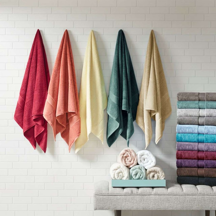 Home Decor * | Madison Park Signature 800Gsm 100% Cotton 8 Piece Towel Set