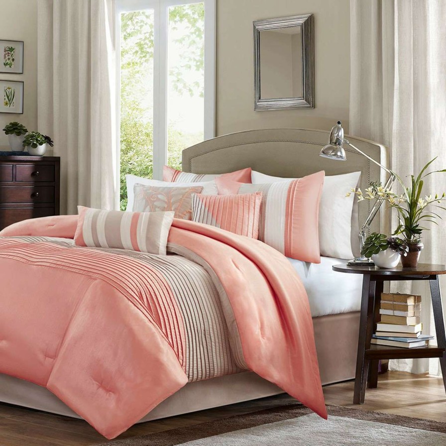 Bedding * | Madison Park Amherst 7 Piece Comforter Set