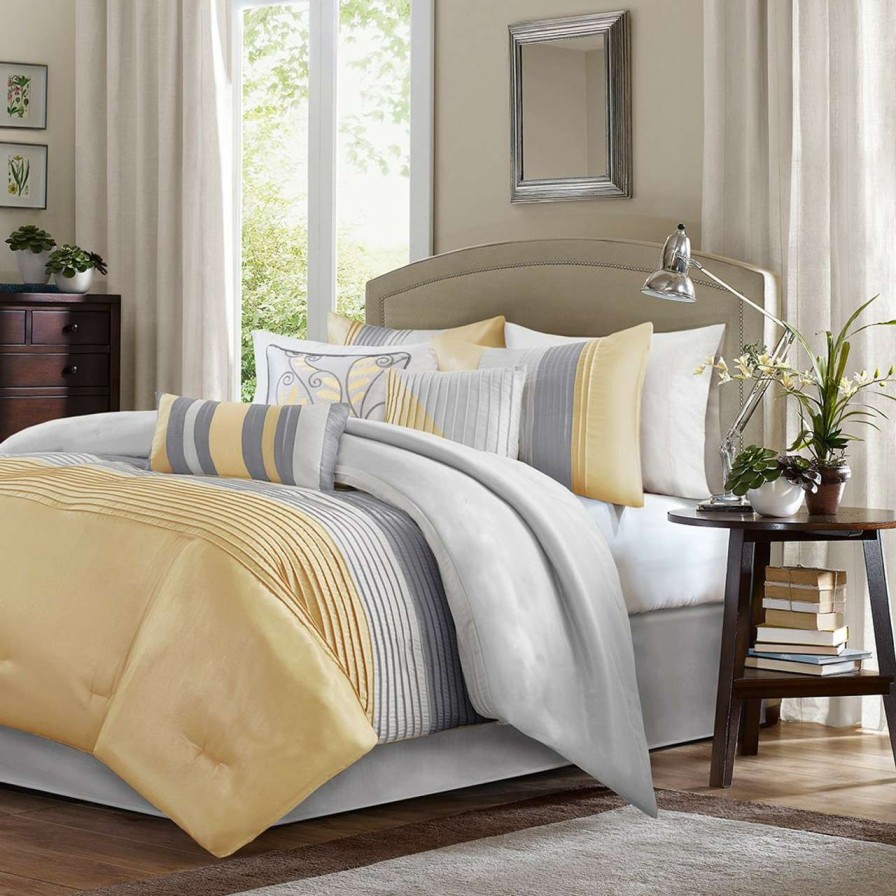 Bedding * | Madison Park Amherst 7 Piece Comforter Set