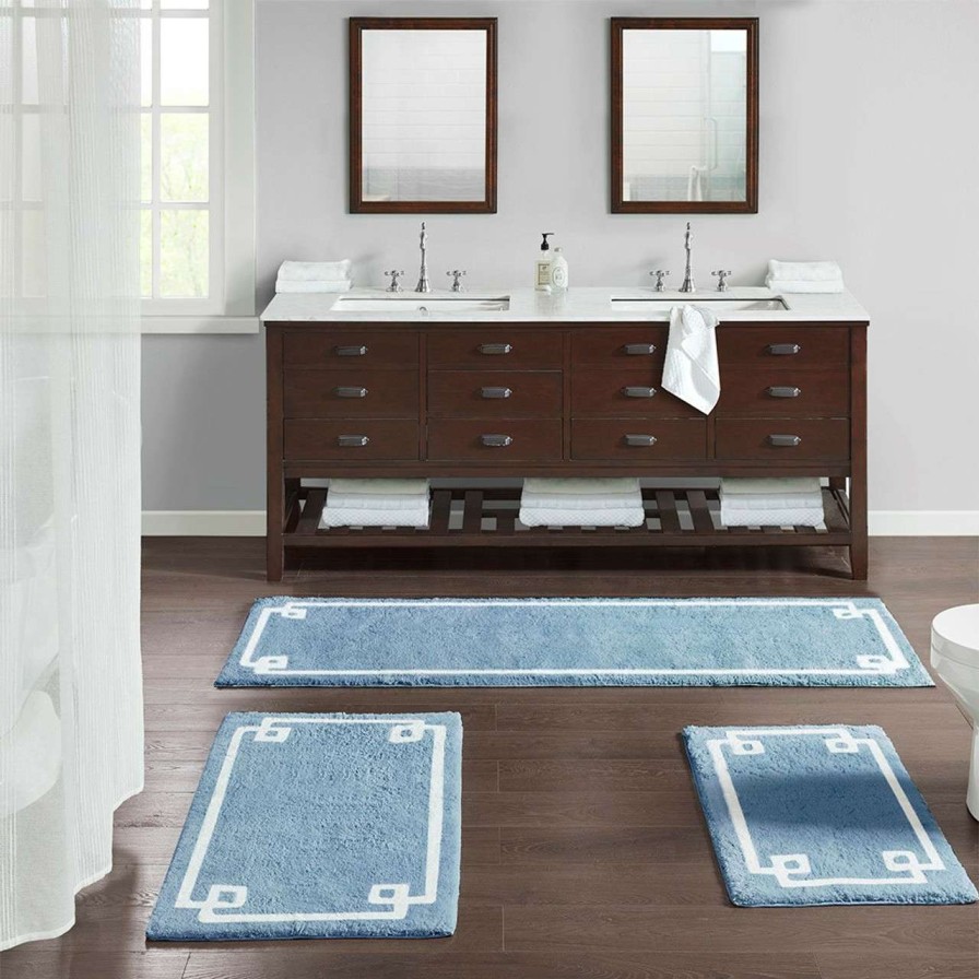 Home Decor * | Madison Park Evan Cotton Tufted Bath Rug