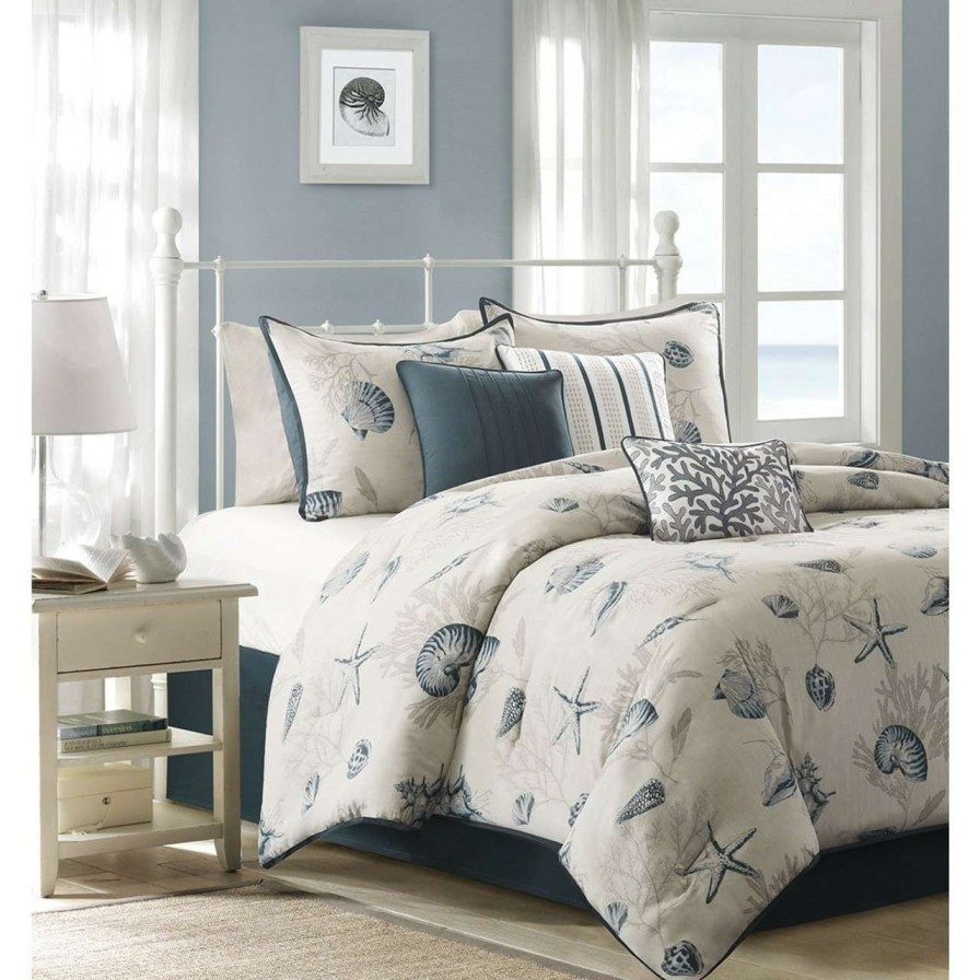 Bedding * | Madison Park Bayside 7 Piece Comforter Set