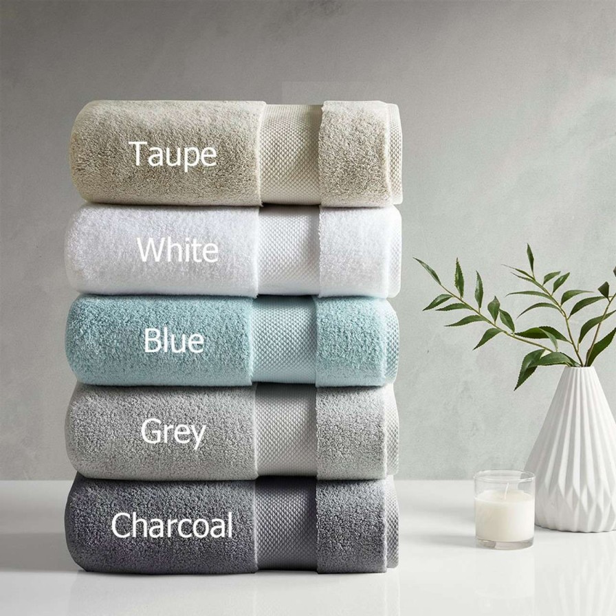 Home Decor * | Madison Park Signature Splendor 1000Gsm 100% Cotton 6 Piece Towel Set